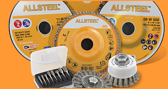 Walter Surface Technologies 09C028 Allsteel 3/4 in. MTD Brush Conical